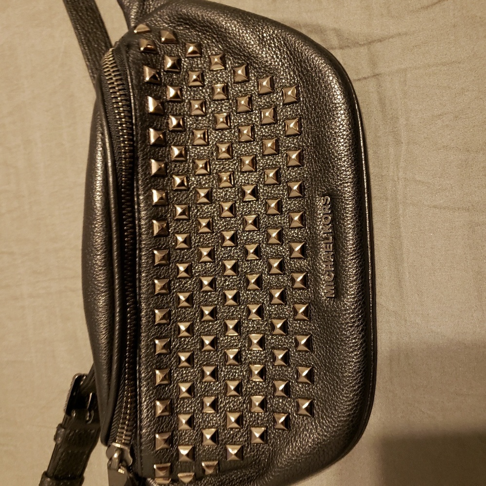 Michael Kors Rhea Zip Studded Fanny Pack